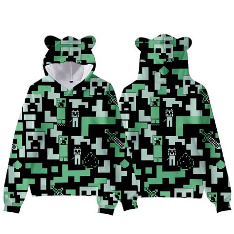 DRES 3D MINECRAFT BLUZA ROZMIARY WZORY 14432505839 Allegro Pl