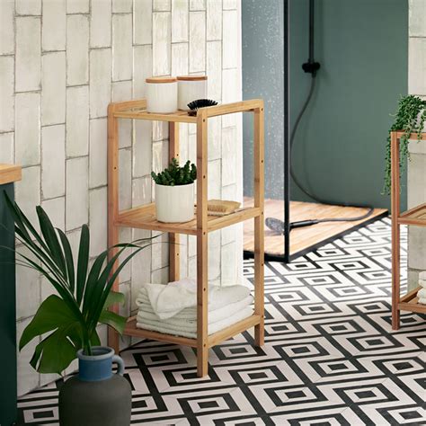 Мебель :: Шкафы, витрины, стеллажи, этажерки :: Этажерка "Бамбук" высокая