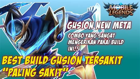 Gusion Revemp New Update Gusion New Meta Best Build Gusion Top