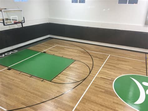 Bamboo Gym Floor In Pro Line Paint Sealer And Image General Finishes