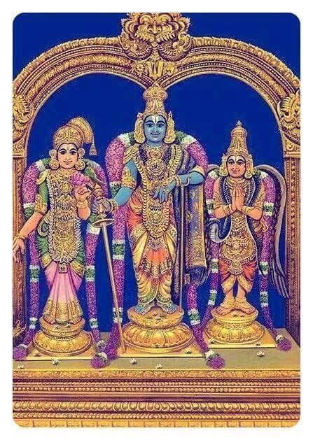 Rangamannar With Andal And Periyalwar As In Srivillipuththur