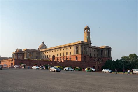 Government Buildings in New Delhi, India on Sunny Day Editorial Image ...