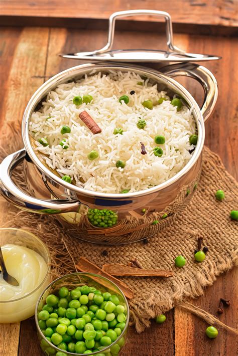 Peas Pulao Indian Recipe