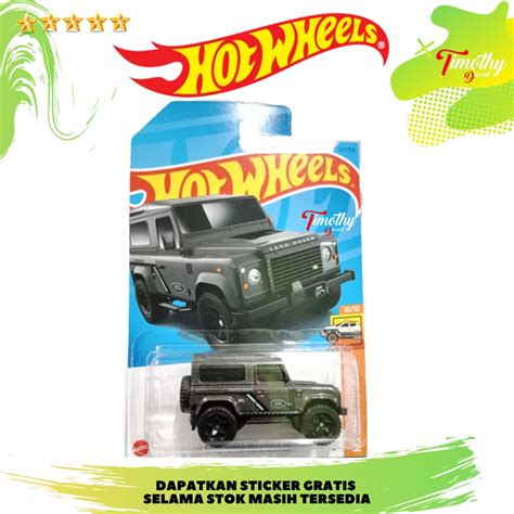 Jual Hot Wheels Land Rover Defender Hitam Metalic Hw Hot Trucks Shopee Indonesia