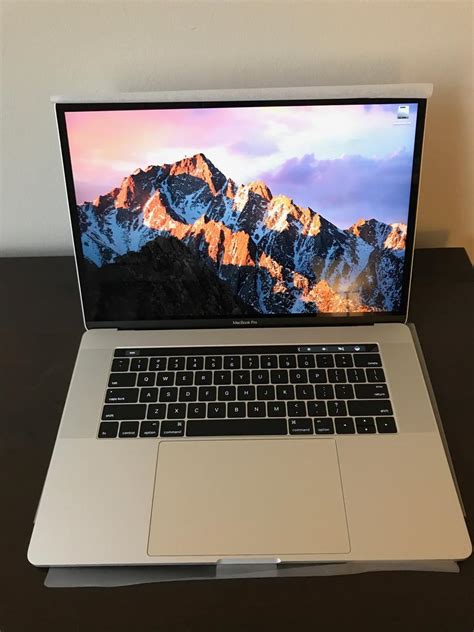 MacBook Pro 2016 (With Touch Bar) - 15" - Silver, 512GB, 16GB ...