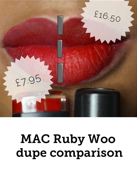 MAC Ruby Woo dupe comparison with 3ina – JustNadiene