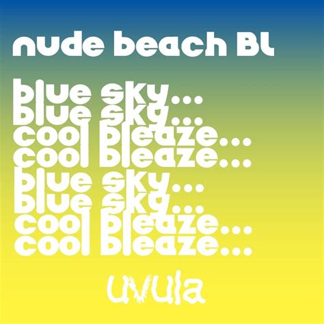 Nude beach blue necklace 후루츠패밀리
