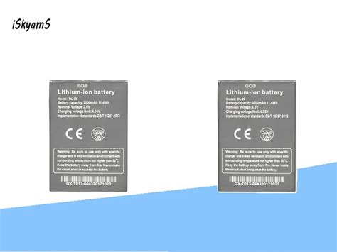 Iskyams X Mah Bl High Quality Replacement Battery For Thl T