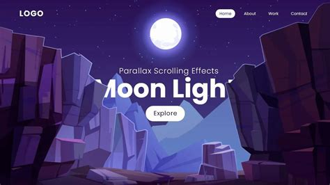 How To Make Space Parallax Scrolling Using Html Css And Javascript