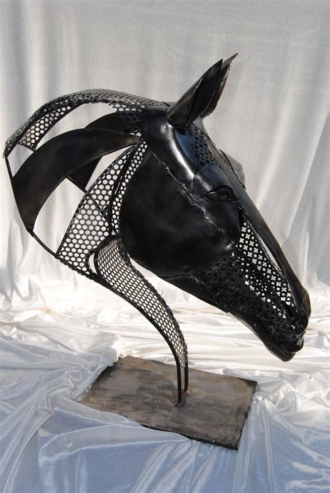 METAL ART CREATION: Tête de cheval