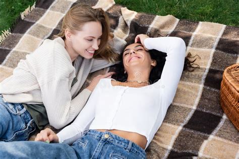 Lesbian Couple Picnic Park Stock Photos Free Royalty Free Stock Photos From Dreamstime
