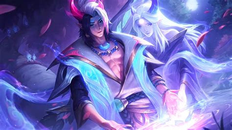 SPLASH ART SPIRIT BLOSSOM De Sett Aphelios Darius Yorick Maestro Yi