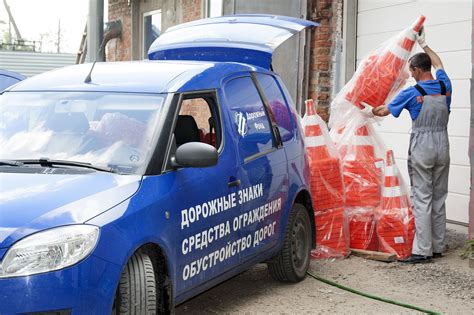 Купить конусы дорожные сигнальные