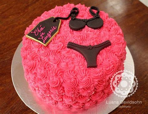 Bolo Ch De Lingerie Confeitaria Da Luana