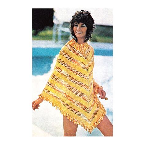 Bikini Crochet Pattern Swimsuit Mesh Beach Skirt Or Poncho Cover Up Pattern Womens Bathing Suit