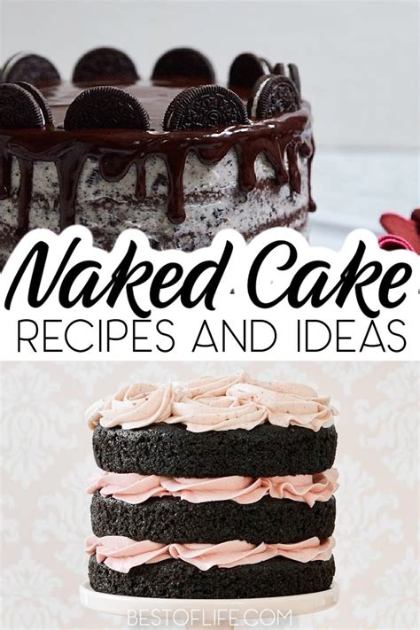 Elegant Naked Cake Decorating Ideas The Best Of Life