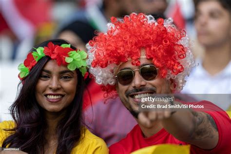 A Cameroon Fan Cheers Before A Fifa World Cup Qatar 2022 Group G