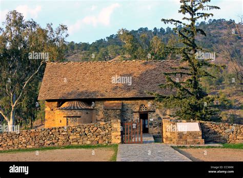 An Old Church In The Troodos Mountains Cyprus Stock Photo Alamy