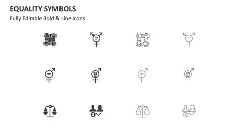 Equality Symbols for Google Slides and PowerPoint