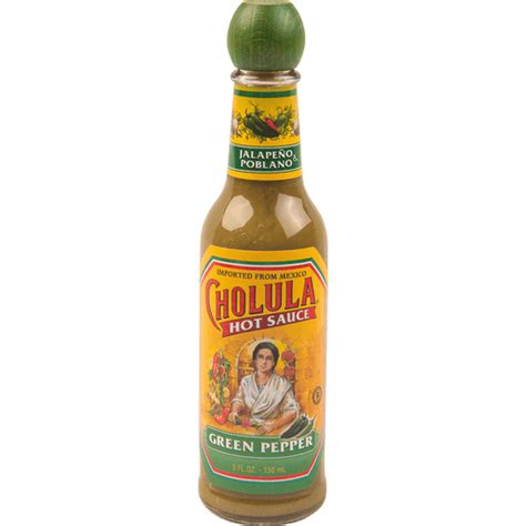 Cholula Green Pepper Hot Sauce Fl Oz Shop King Food Saver