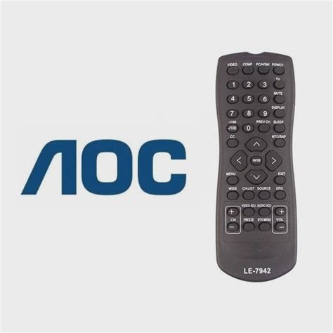 Controle Remoto Tv Lcd Aoc L W L H L W Submarino