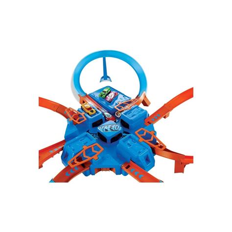 Hot Wheels Boy Girl Kid Preteen Criss Cross Crash Trackset