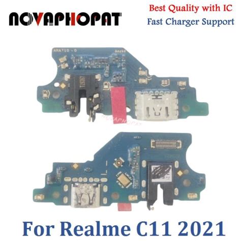 Novaphopat For Realme C11 2021 USB Dock Charging Port Plug Headphone