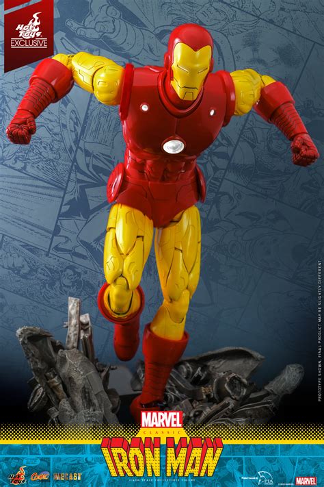 Hot Toys Cms D Marvel Comics Classic Iron Man Hot Toys Complete Checklist