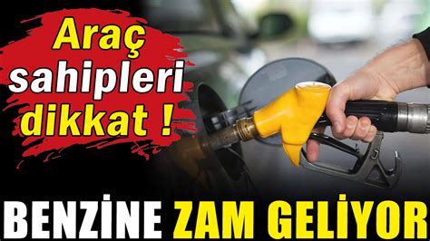 Araç sahipleri dikkat benzine zam geliyor