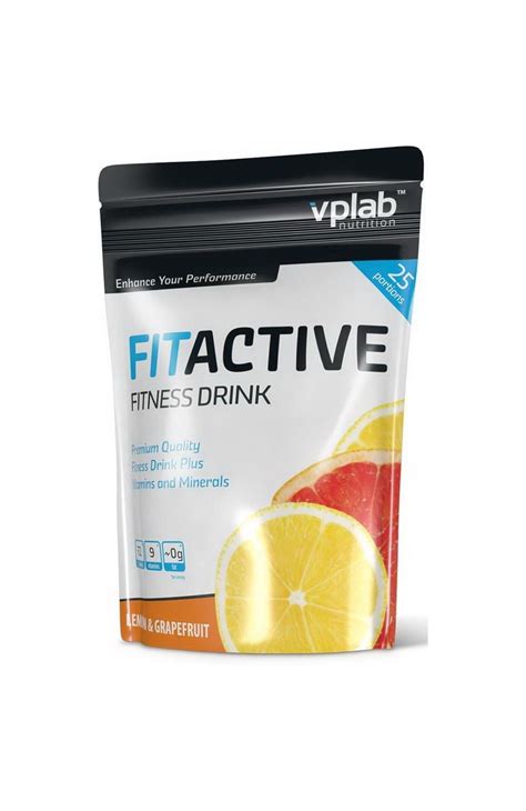 FIT ACTIVE FITNESS DRINK 500 г ᐈ VP laboratory — купить в Днепре ...