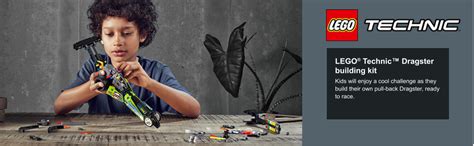 Lego Technic Dragster Car Toy To Hot Rod In Set Toys Zavvi Uk