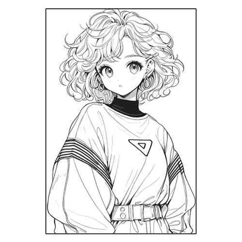 Раскраски аниме девушки | распечатать аниме девушек