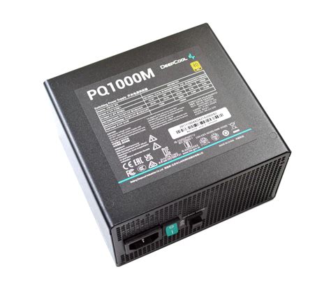 DeepCool PQ1000M 1000-Watts 24-Pin ATX 80-Plus Gold Modular Power Supply