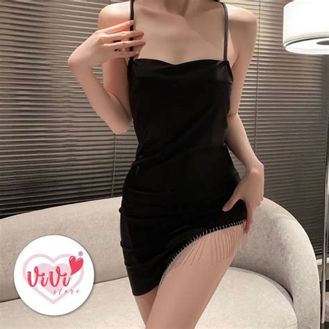 Vivi Store Sexy Sling Crossback Night Lingerie Malaysia