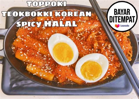 Toppoki Tteokbokki Korean Hot Spicy Lazada Indonesia