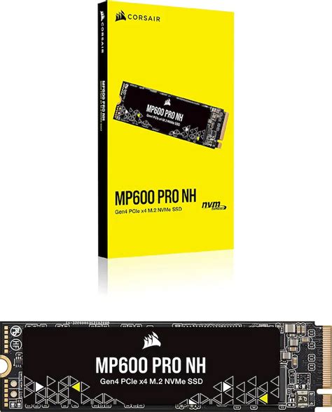 Corsair Interne Ssd Mp Pro Nh Gen Pcie X Nvme M Ssd Anschluss