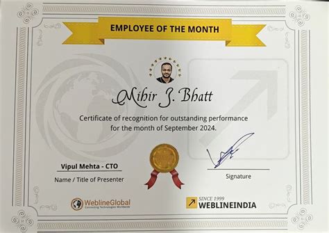 Mihir Bhatt On Linkedin Employeeofthemonth 18 Comments