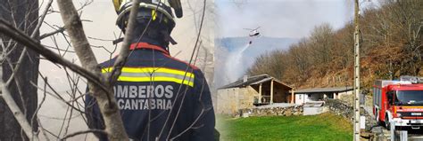 quedan extinguidos todos los incendios en cantabria pero se mantiene