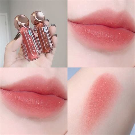 Color Velvet Matte Liquid Lipstick Waterproof Lip Gloss Long Lasting Nude Lipstick Female Red