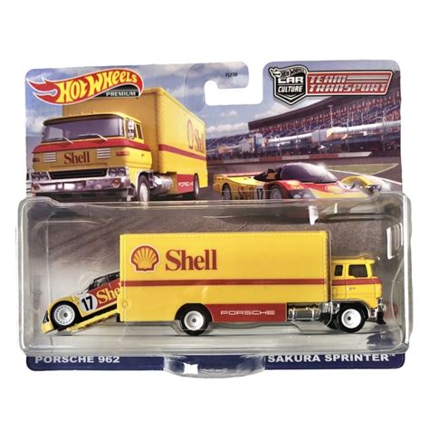Hot Wheels Team Transport Porsche Sakura Sprinter Shopee Thailand