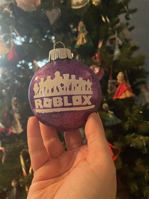 Handmade Roblox Christmas Ornament Ebay