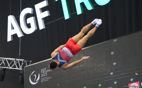 First Competitive Day Of Fig World Cup In Trampoline Gymnastics Starts