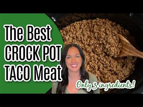 Irresistible Slow Cooker Taco Meat: Effortless and Flavorful