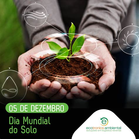 Dia Mundial Do Solo Ecotronics Ambiental Solu Es Em Log Stica Reversa