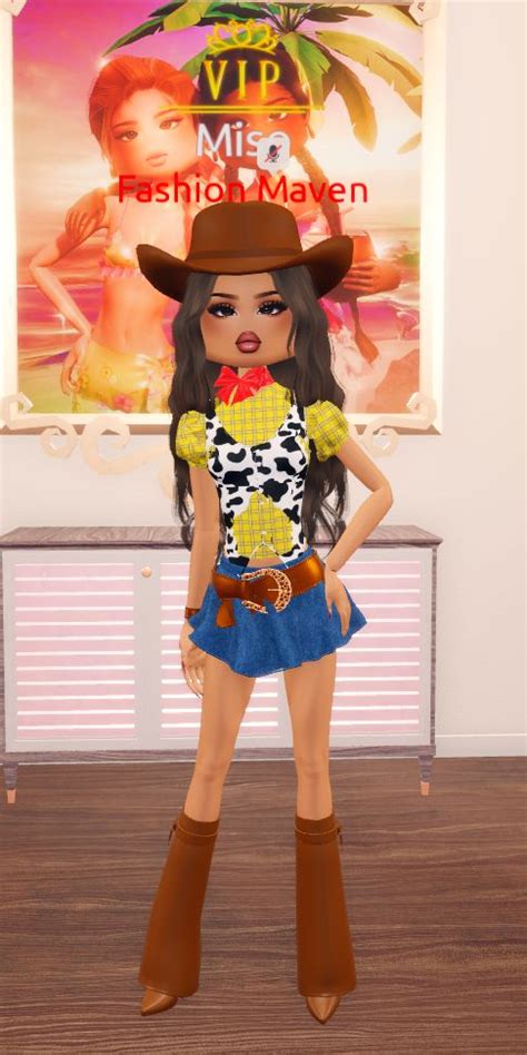 Woody Dti Outfit In 2024 Dress To Impress Wild West Cowboys Cosplay