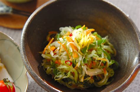 たっぷり野菜のユズ風味和え（副菜）レシピ・作り方 E・レシピ