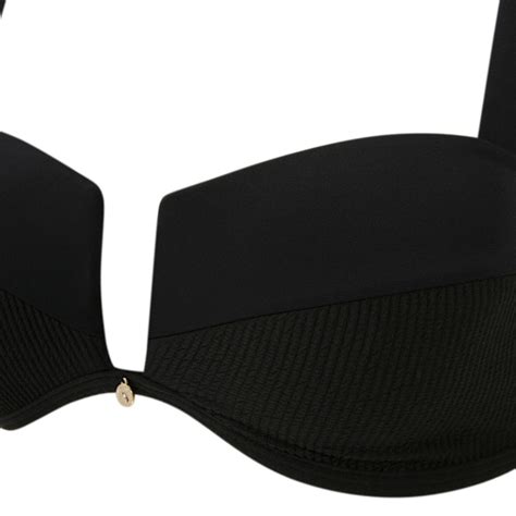 Luna Bikini Top Black House Of Silk Wolf Badger