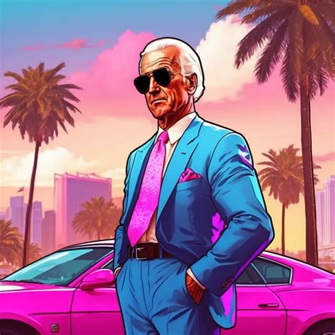 Premium GTA Vice City Characters Leonardo Prompt - promptsideas.com