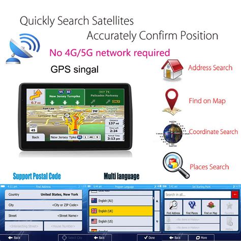 Купить 7-дюймовый GPS-навигатор для автомобилей, грузовиков ...