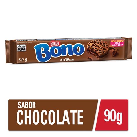 Biscoito Recheado Chocolate Bono Pacote G Big Box Norte